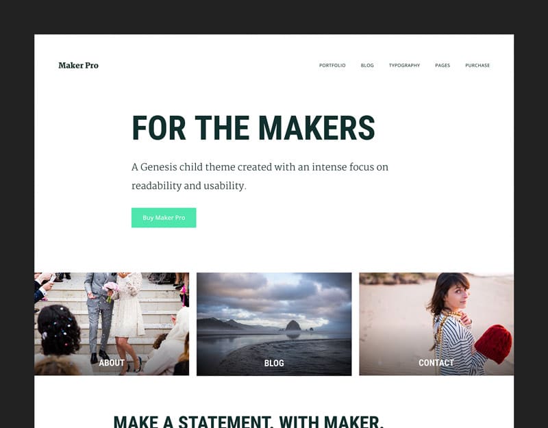 Maker Pro Theme