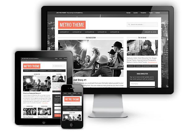 Metro Responsive Theme