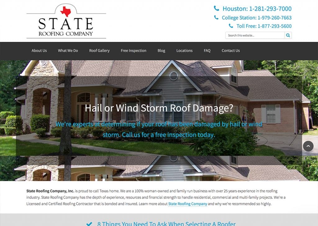State Roofing Company Studiopress Ready To Get Started All In One Or For Themes